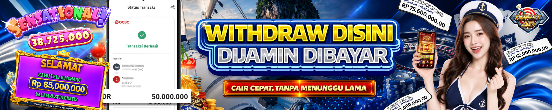 WD BERAPAPUN KAMI BAYAR TARGET4D